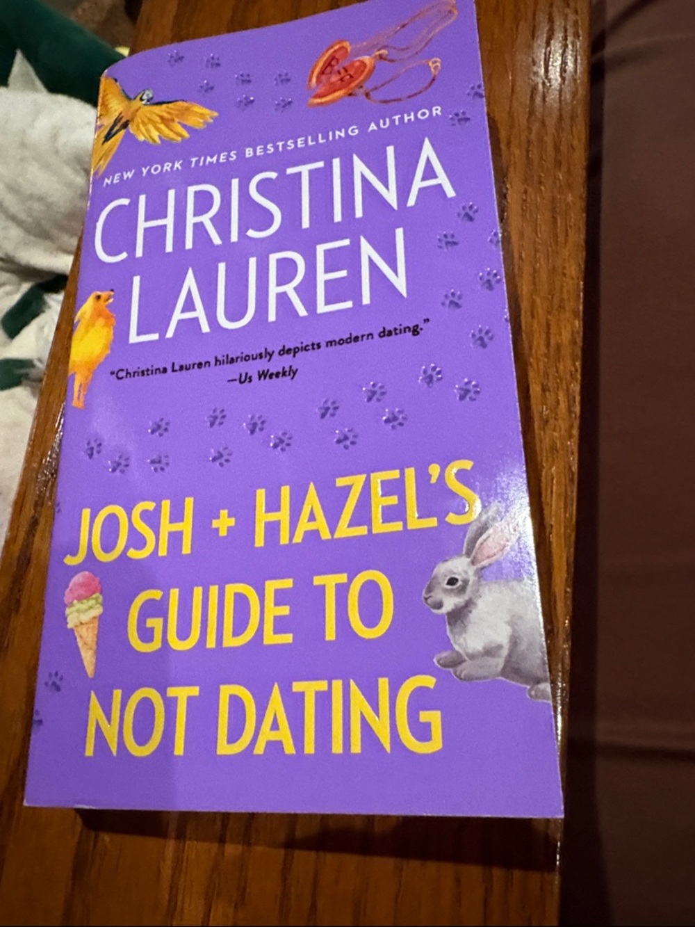 Christina Lauren "Josh + Hazel's Guide to Not Dating" - Purple Cover